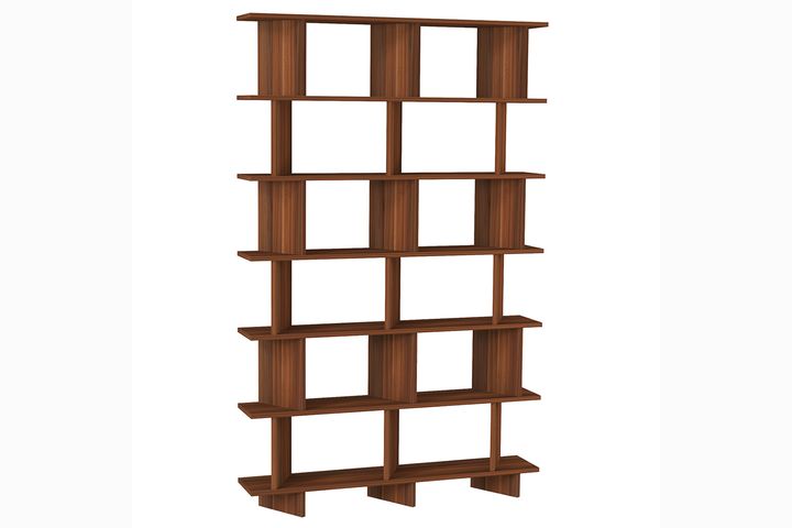 Azure Small Bookcase, Walnut