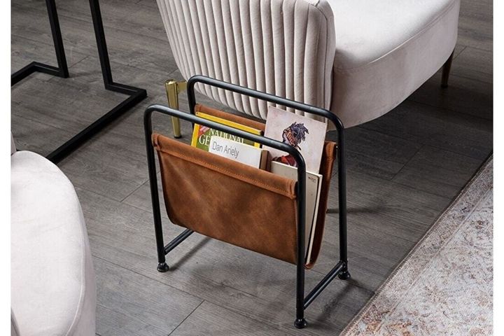 Tubihome Tijdschrifthouder, Lichtbruin