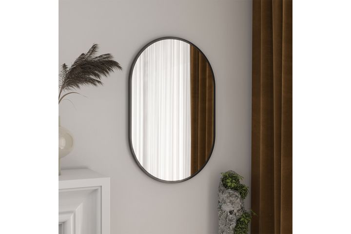 Marsah Marla Spiegel, 60x90 cm, Zwart