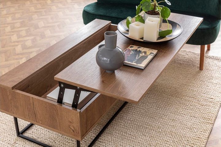 New Laxus Smart Centre Tafel, Walnoot