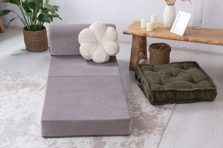 Magic Opklapbare Fauteuil, Lichtgrijs