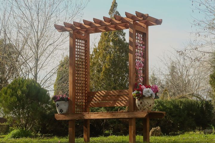 Pone Wooden Garden Bench