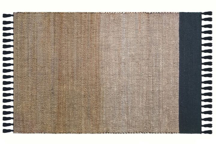Gizzy Pattaya Jute-Teppich, 160x230 cm, Braun