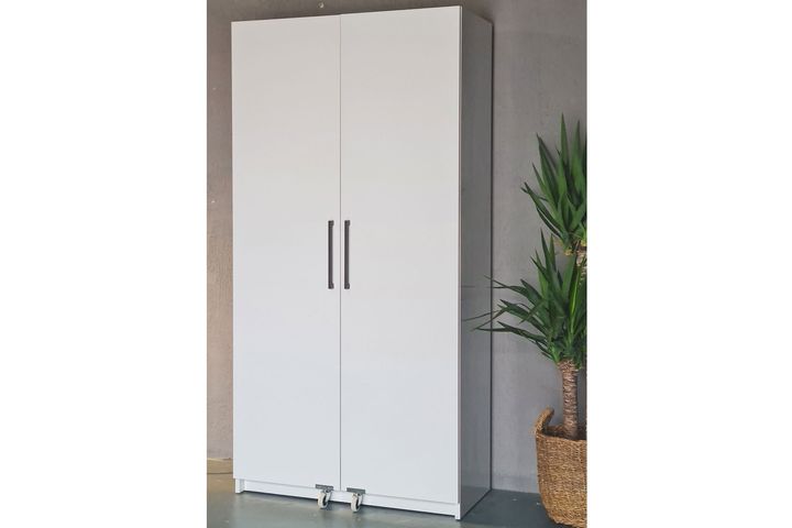Stellar Küchenschrank, 180 cm, Weiß