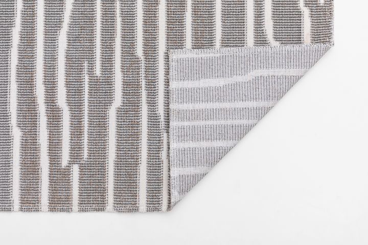 Mitsu Machinetapijt, 80x150 cm, Grijs