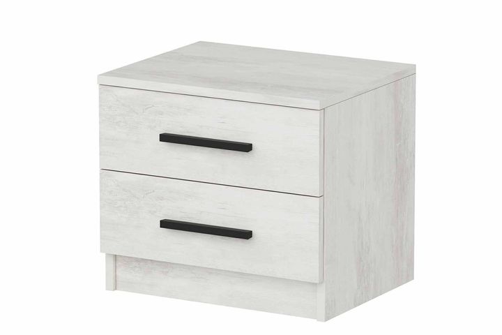 Tideway Nachtkastje, Wit & Creme