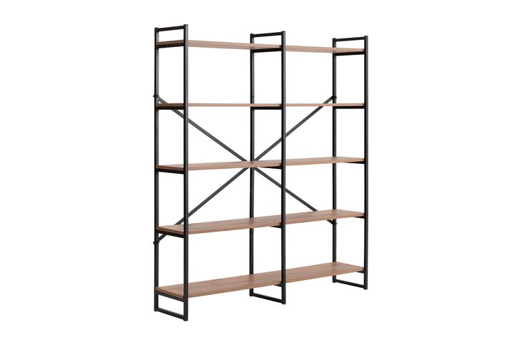 Hundstod 5-Tier Bookcase, 150 cm, Oak