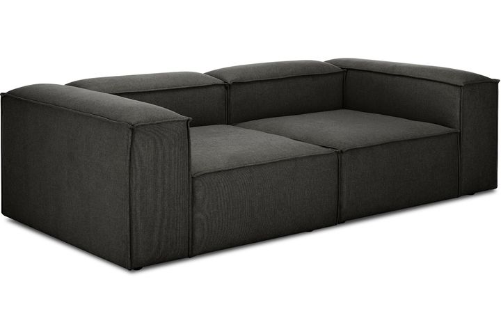 Frid Linnen 2-Zitsbank, Antraciet