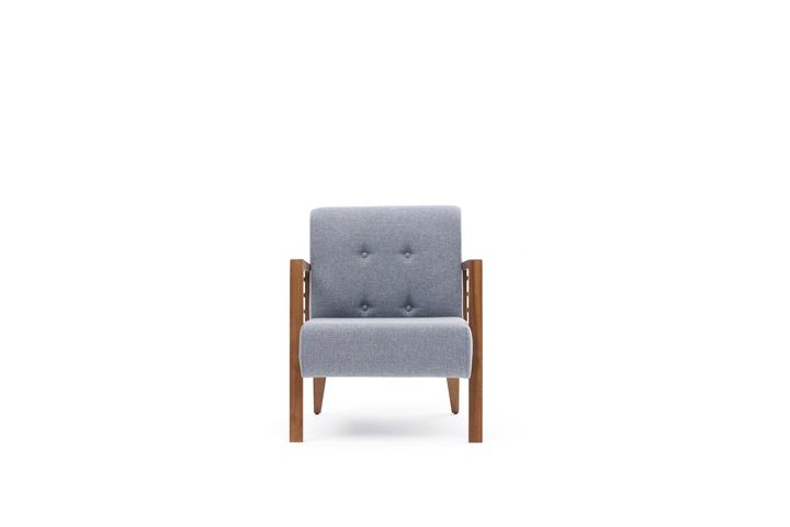 Cinque Terre fauteuil, Lichtblauw