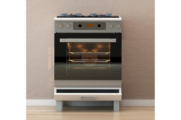 Freddie Onderkast voor Oven, Wit