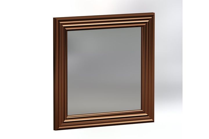 Mone Spiegelset, 3 Stuks, Brons