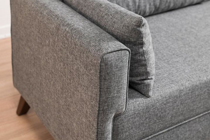 Bella Soft 3-Zitsbank, Grijs