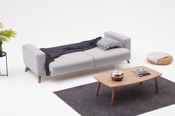 Lego 3-Zitsbank met slaapfunctie, Grijs