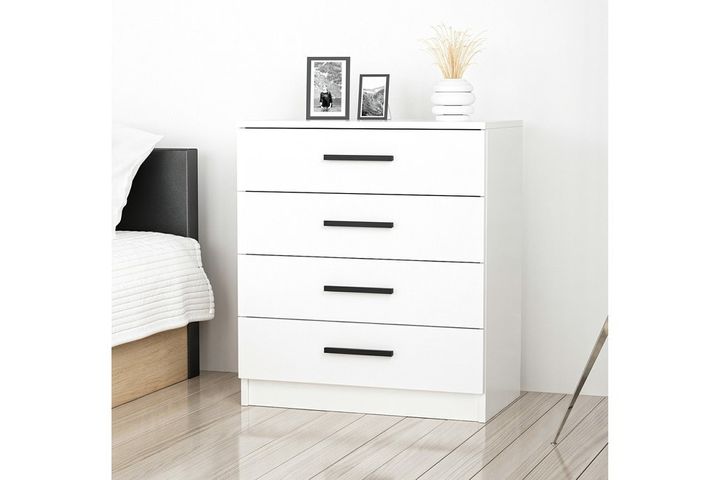 Tideway Ladekast met 4 Lades, Wit