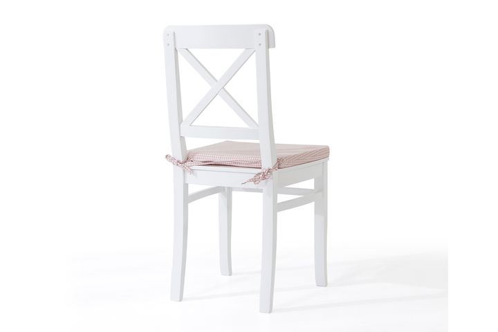 Symbol Fluwelen Stoel, Roze