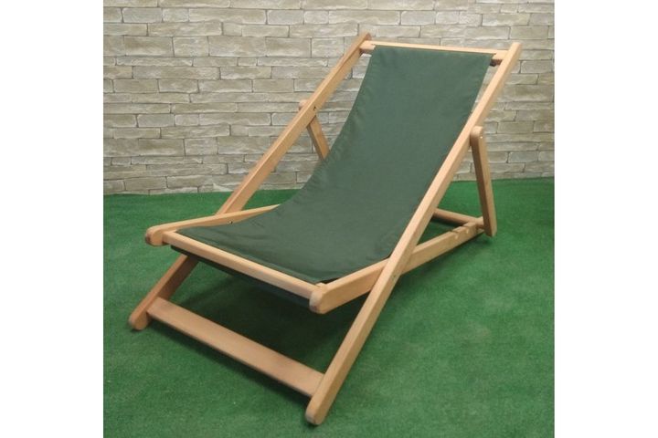 Innobond Reclining Chaise Lounge Chair, Green