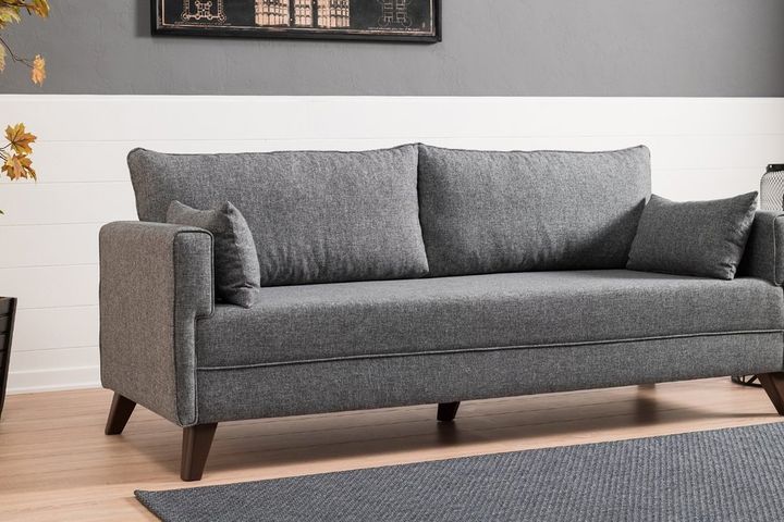 Bella Soft Slaapbank, Grijs
