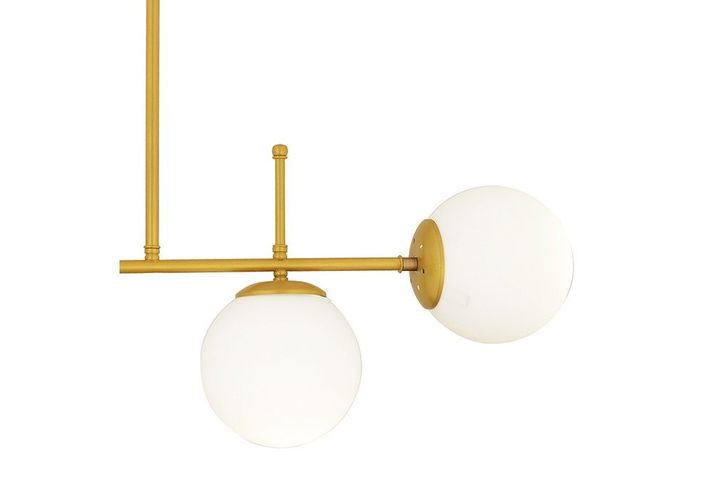 Apliqa Gael Hanglamp met 4 Lampjes, Goud