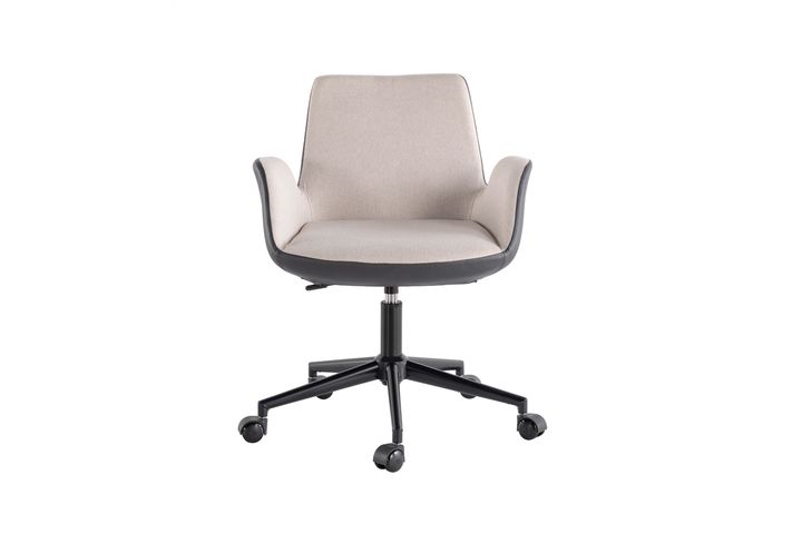Dora Bureaustoel, Crème Antraciet