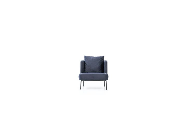 Stoere Fauteuil, Donkerblauw
