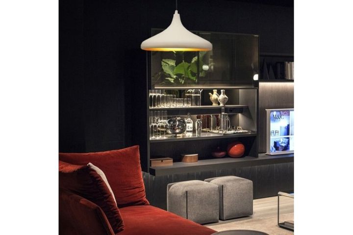 Apliqa Itz Retro Hanglamp, Wit