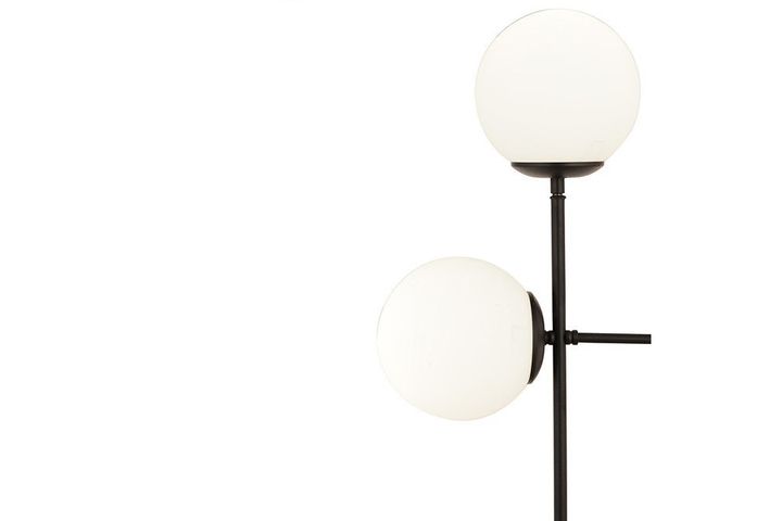 Gael Retro Tafellamp, Zwart