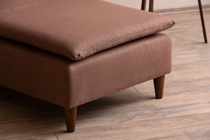 Pafu Lungo Chaise Longue, Lichtbruin
