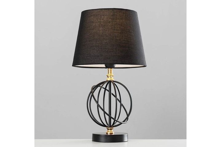 Lyskamm Tafellampenset, Zwart