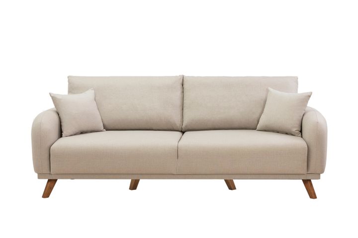 Hera 3-Zitsbank met slaapfunctie met opslagruimte (Kleurkeuze Stof In Showroom)