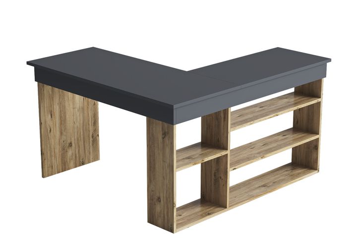 Theos Study Desk, Walnut