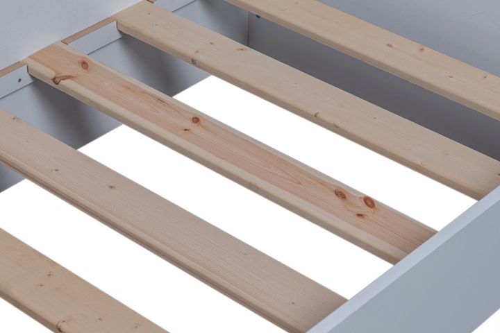 City Montessori Bedframe met Onderbed, 90x190 cm, Grijs