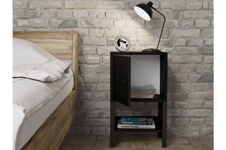 Maria Premium Nachtkastje, Zwart