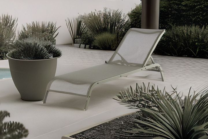 Palm Tuinligstoel, Cappuccino