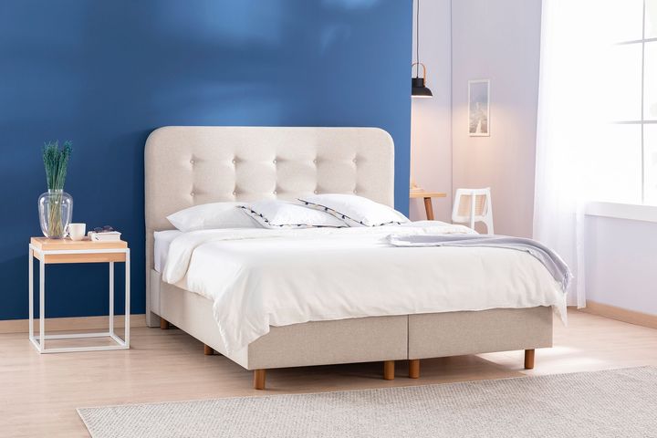 Luna Notte Boxspring Set, 180x200 cm (Kleurkeuze Stof In Showroom)