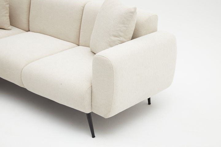 Side Hoekbank, Creme