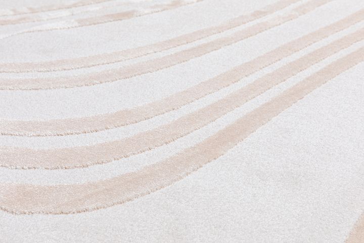 Nami Machinetapijt, 120x180 cm, Creme en Beige