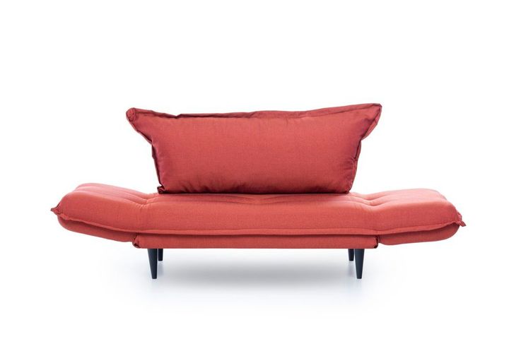 Futon Vino 2-Zitsbank, Steenrood