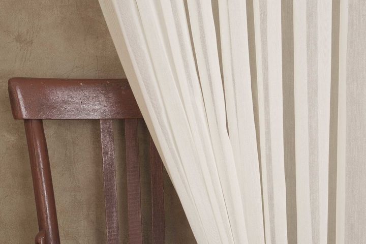 Massarelli Bollero Tule Gordijn, 350x260 cm, Creme