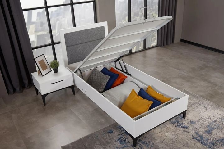 Luxe Jeugdkamerbed, Met Lattenbodem, 90X190