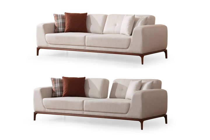Natura 3-Zitsbank (Kleurkeuze Stof In Showroom)