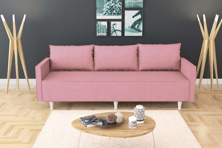 Amiata 3-Sitzer Sofa, Rosa
