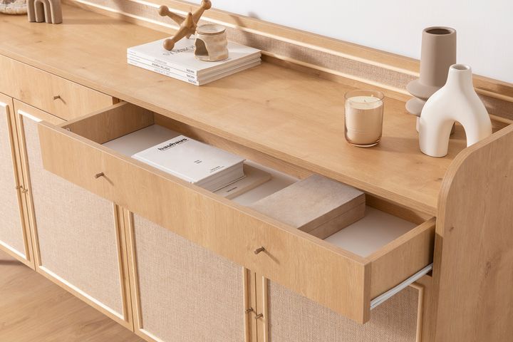 Torenna Console, 190 cm, Eiken