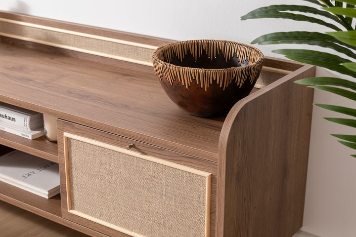 Torenna Tv-Meubel, Walnoot, 140 Cm