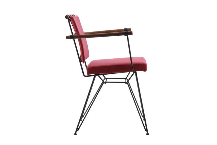 Industriële Stoel, Rood