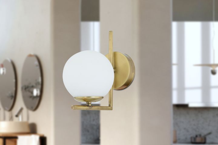 Apliqa Sarah Wandlamp, Mat Goud