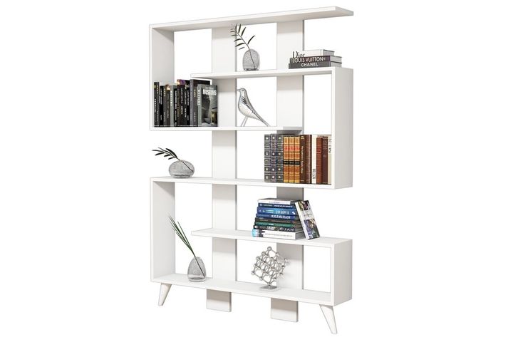 Jane Bookcase, 164 cm, White