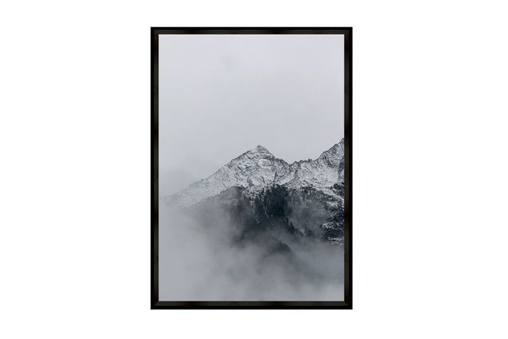 The Mountain Art Print with Frame, Triptych