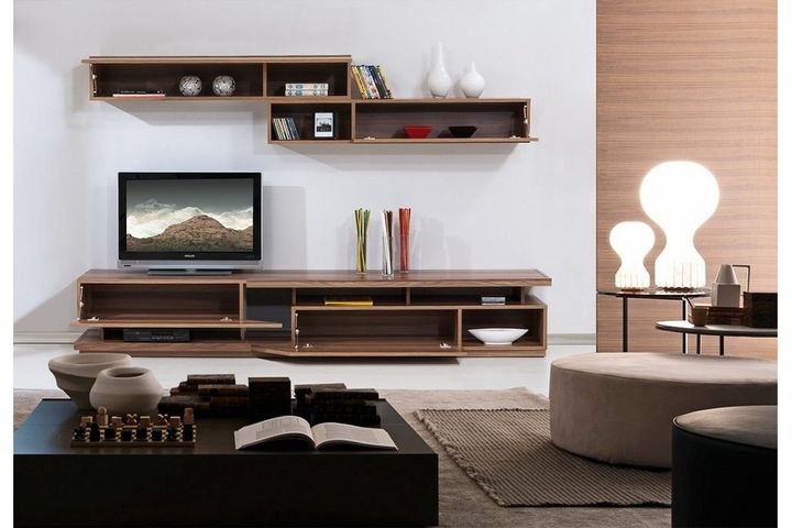 Image TV-Meubel, Walnoot