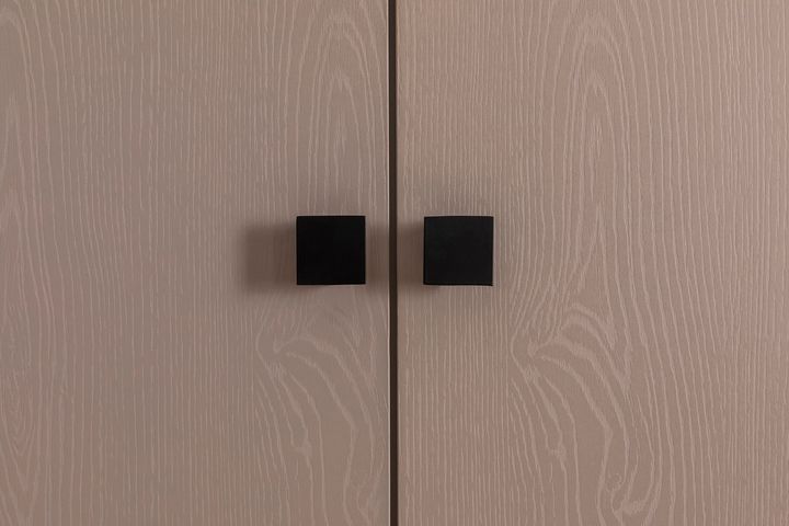 Vierkant Handvat, Zwart