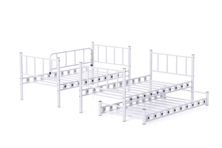 Alphubel Stapelbed met Onderbed, 90x190 cm